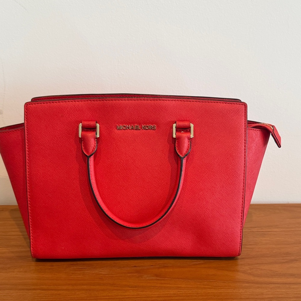 Michael Kors Red Women's Bag